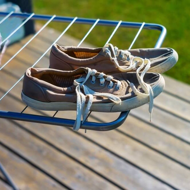 Let Wet Shoes Dry Naturally