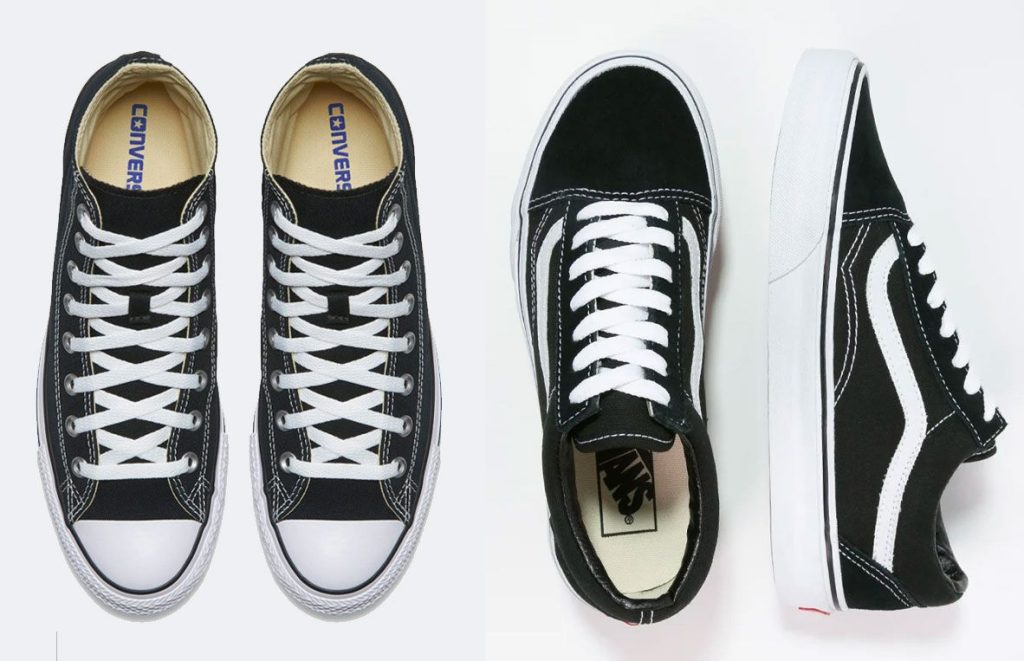 Vans Old Skool / Converse Chuck Taylor All Star